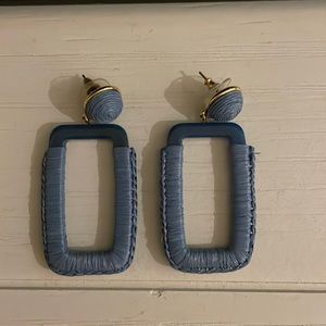 Jcrew rectangle post earrings
